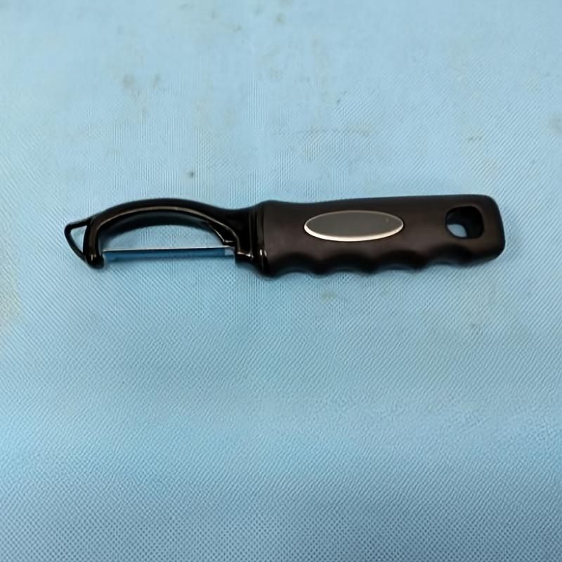 2pcs Premium Black Stainless Steel Swivel Vegetable Peeler with Comfortable Grip Handle , Sharp and Efficient Blades for Fruits and Vegetables