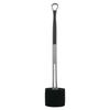 Wise Magnetic Handle Bathroom Sponge Cleaner with Replaceable Head Black 100 X 70 540mm Made In Japan Wall Storage