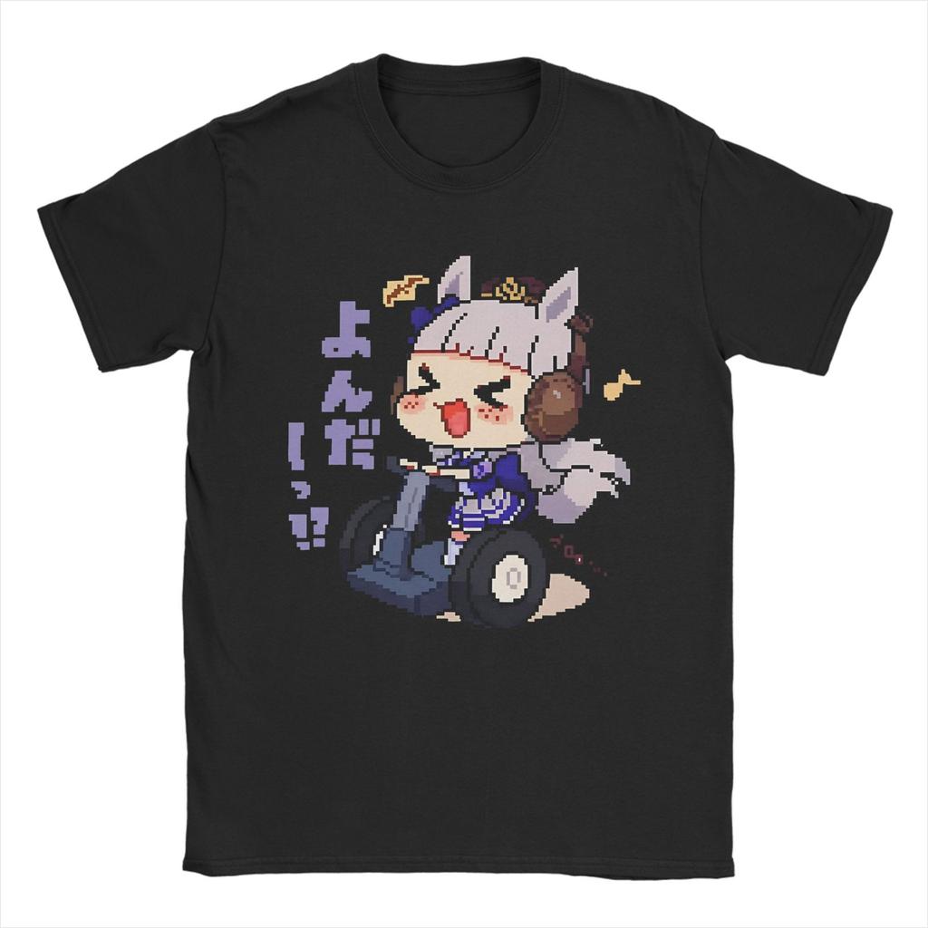 Men Women Graphic Printed Umamusume Pretty Derby Tamamo Cross Anime T Shirt Tee 100% Cotton T-shirts Clothes