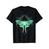Women's Summer T-Shirt Casual Crew Neck Top Spring Y2k Luna Moth Graphic Print Tee