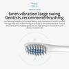 Brosse à dents ultrasonique électrique six modes de vitesse Maison poils doux Chargement USB Étanche Nettoyeur de dents pour adulte