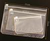 Transparent A5/A6/A7 Loose Leaf Page Pocket for Bill Bank Credit Cards Storage Notebook Decor Stickers Memo Pad Pocket
