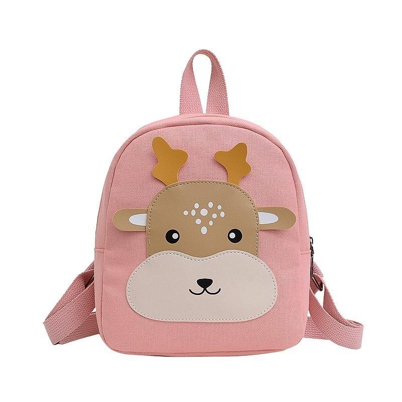 Cute Animal Pattern School Bag For Toddlers Breathable And Wear-resistant