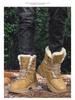 Men's Harbin Snow Boots: Winter Non-Slip, Warm, Comfortable, Thick Cotton, Large Size Combat Style.