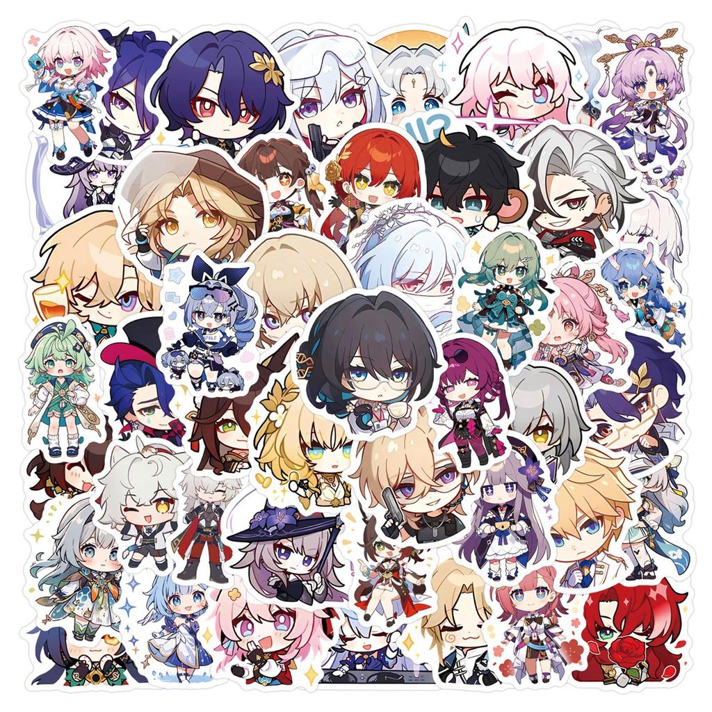 60 Star Dome Railway Graffiti Stickers Decorative Scooter Laptop DIY Cartoon Stickers