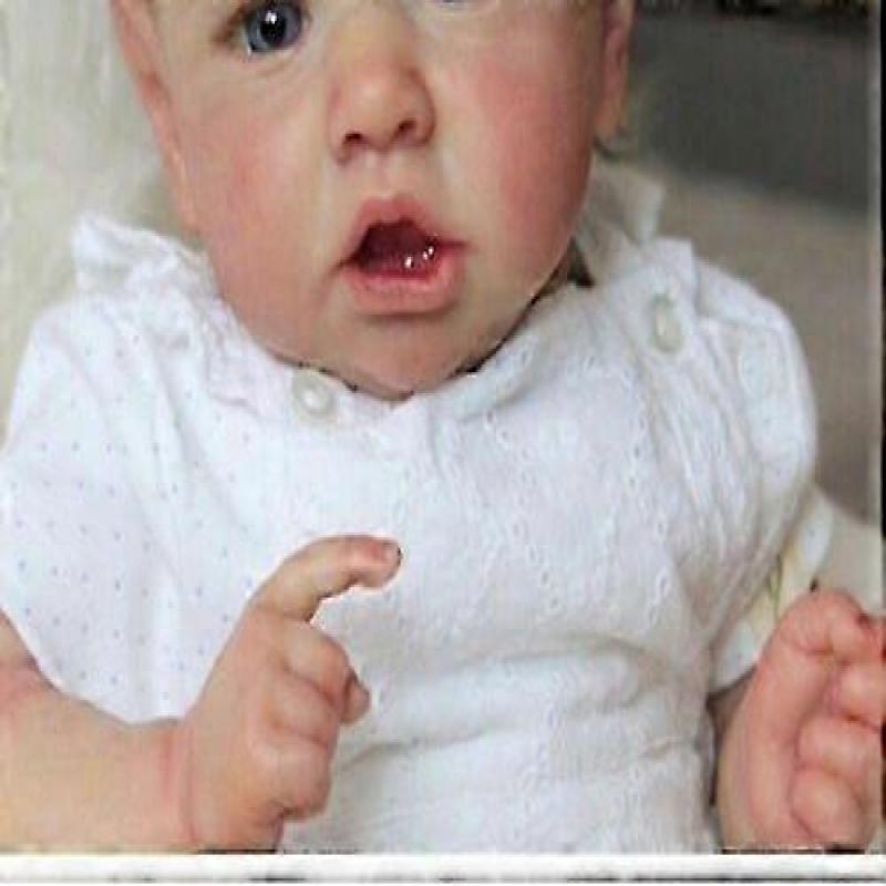 22in Lifelike Reborn Baby Doll Full Body Silicone Vinyl Toddler Toy Girl Boy