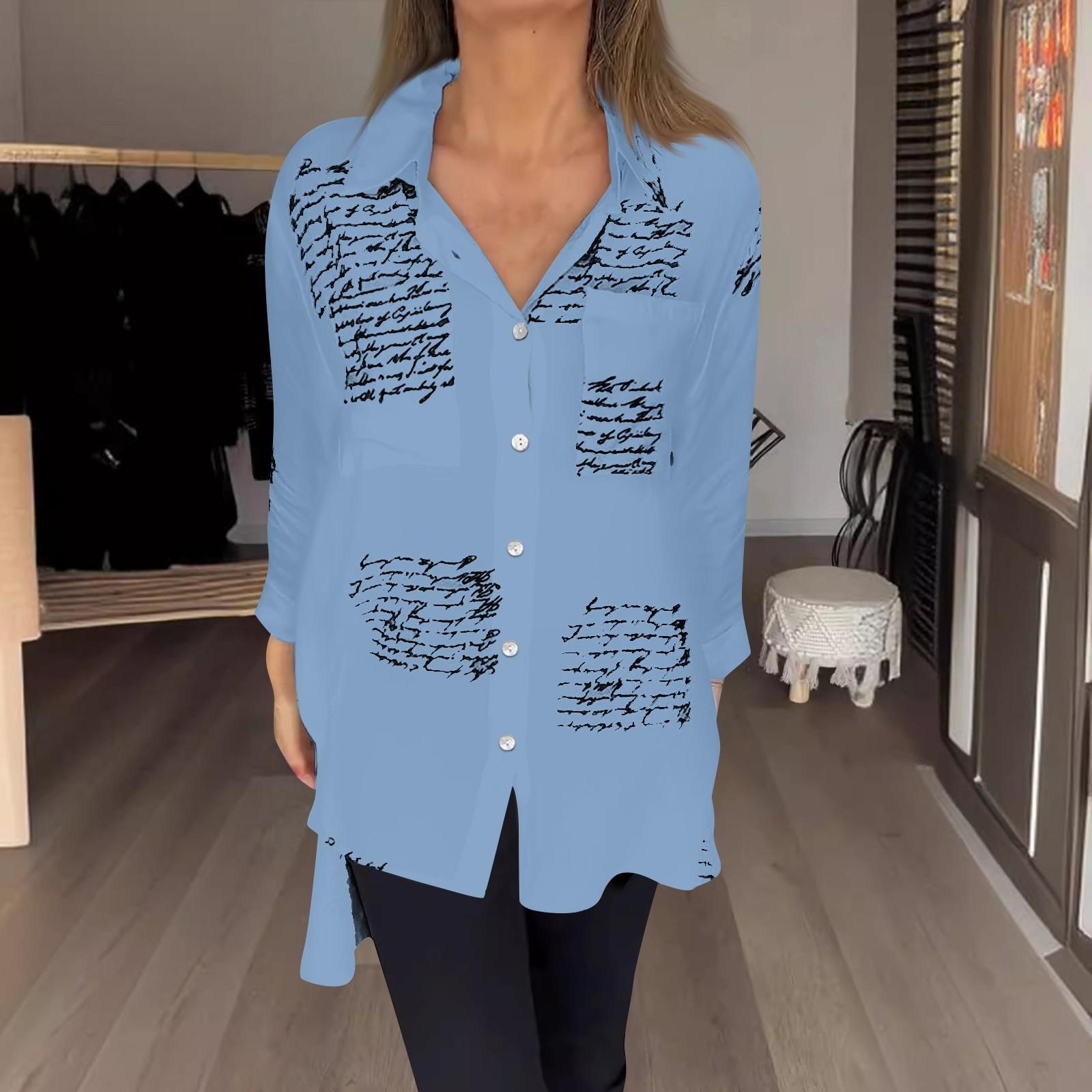 

Женская приталенная рубашка на пуговицах с длинным рукавом, верхнее пальто с элегантным дизайном XL