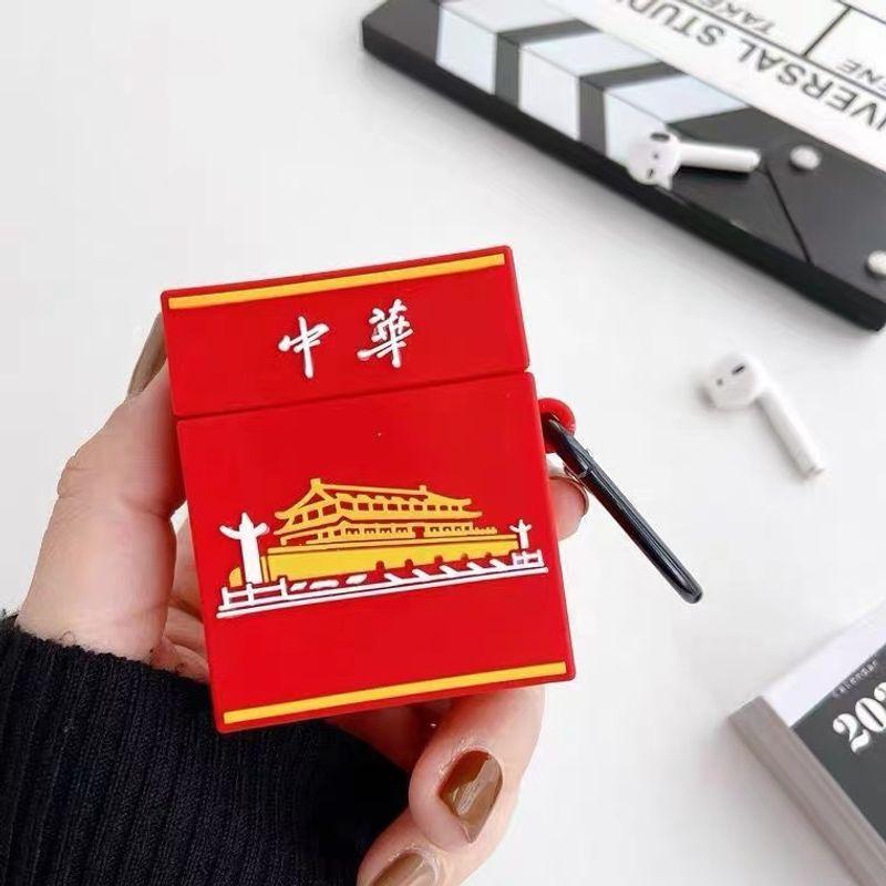 

от 19,9 юаней Дополнительный креативный китайский новогодний портсигар для Airpodspro Защитный чехол Чехол для Bluetooth-наушников Airpods 1/2/3 поколения Силиконовый