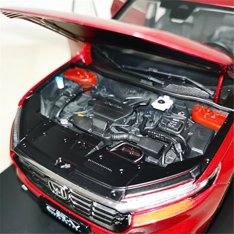 TLJX4 1:18 2024 HONDA CR-V CRV SUV Alloy Car Model Diecast Metal Toy Vehicle Car Model Simulation Collection Childrens Gift Decoration