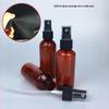 Brown Amber Fine Mist Spray Bottle (20ml, 30ml, 50ml, 100ml) - Cosmetic Refill Plastic Containers