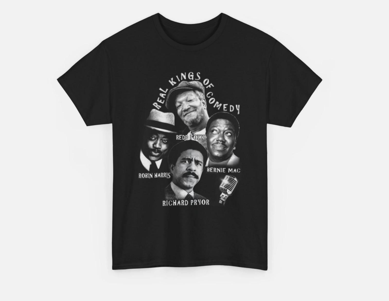 Comedy Legends T-Shirt Richard Pryor Bernie Mac Redd Foxx Robin Harris Tee L