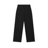 Fila Heritage Series Fitted Comfortable Mid-Rise Elastic Logo Design Knitted Sports Pants Women Pants Black F11W528603F-BK
