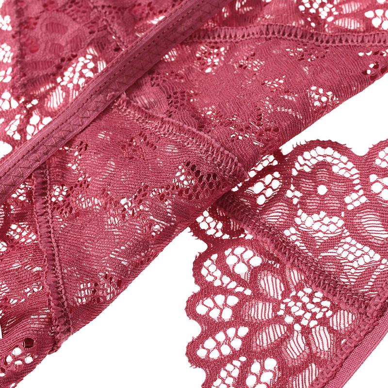 Ženy Sexy Úžasné Kalhotky Nízký pas Krajkové Spodní prádlo Dámská G String Tanga Temptation Bow T-back Transparentní spodní prádlo