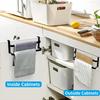2-Tier Over-the-Cabinet-Door Towel Rack, Holder for Hand, Dish & Bath Towels. For Kitchen, Bathroom & Shower Door.