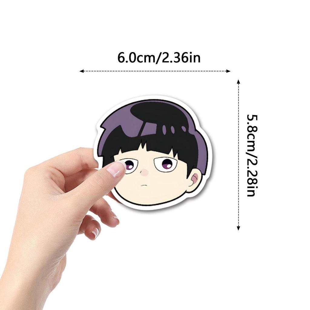55 Mob Psycho 100 Manga Cartoon Stickers - Waterproof DIY Decals
