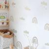 Peel and Stick for Kids Room Cloud Sticker Rainbow Wall Sticker Wall Decals Bedroom Decoration