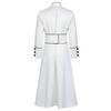 Medieval Mission Clergy Costume For Stage Performance With High Collar For Adults