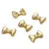 Copper Smooth Bow Tie Partition Bead For DIY Jewelry Making Craft Accessories