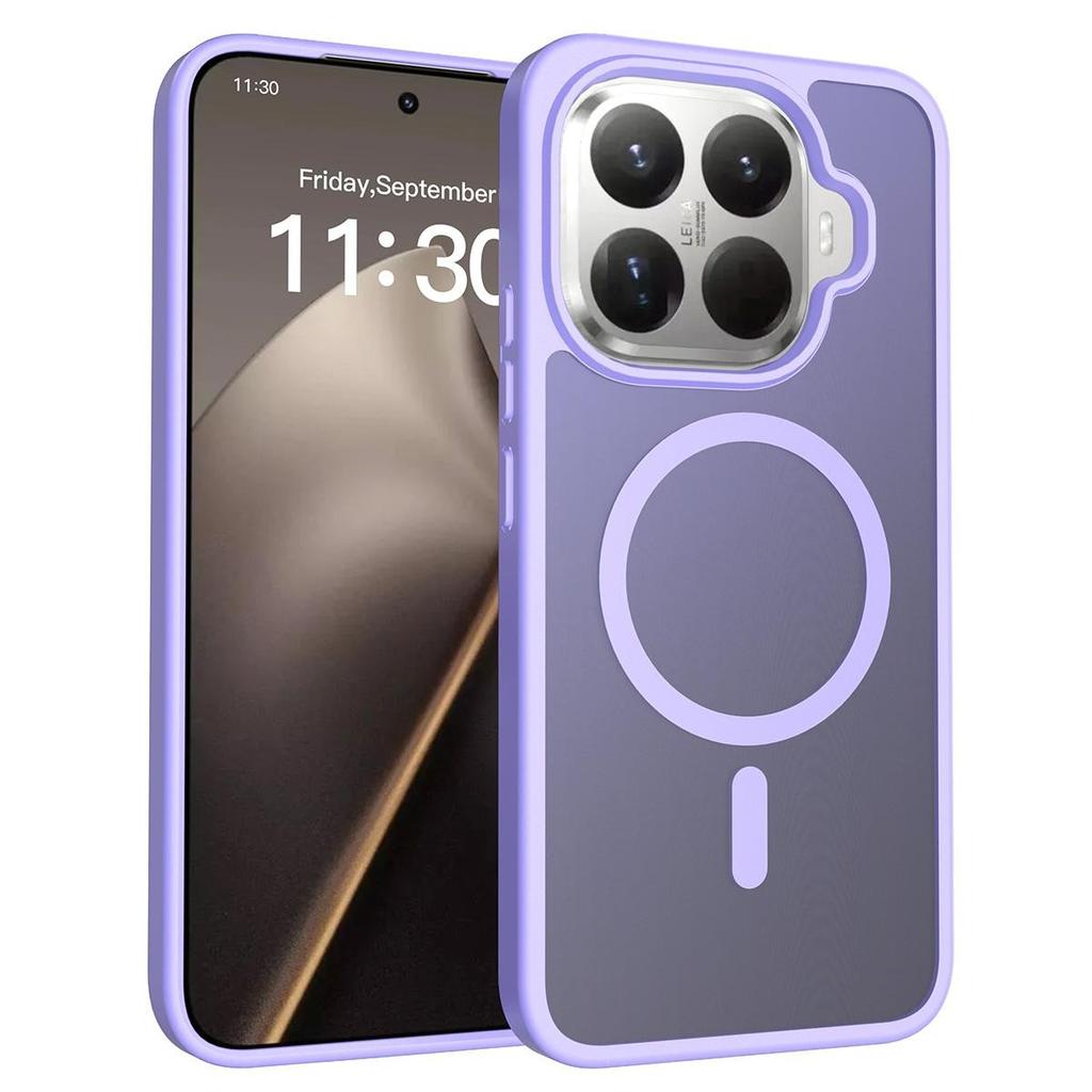 Ultra-Thin N52 MagSafe Compatible Case for Xiaomi 17 Pro Max Redmi Note 15 5G - TPU/PC Silky Smooth Touch Wireless Charging Shockproof Cover