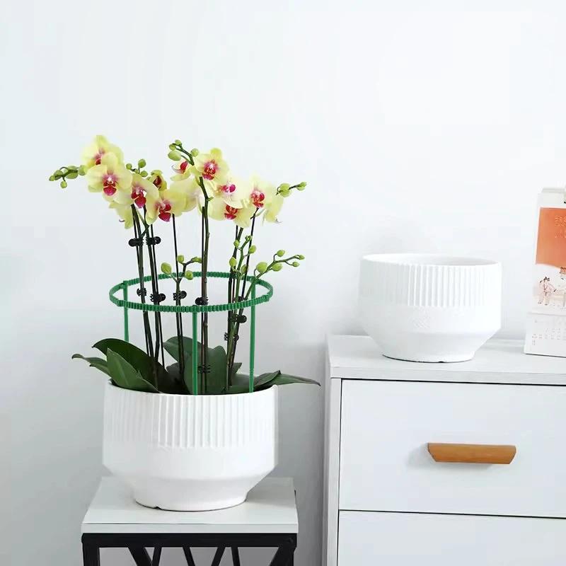 1/3/12Pcs Plant Support Cage Frame Greenhouses Flower Stand Holder Plant Arrangement Fixed Rod Pile Garden Bonsai Accessories