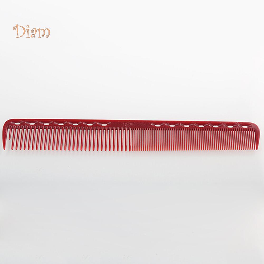 NO.INS Flat Top Hair Cutting Comb Resin Anti-static Hairdressing Thin Brush Tool Hair Comb Massage