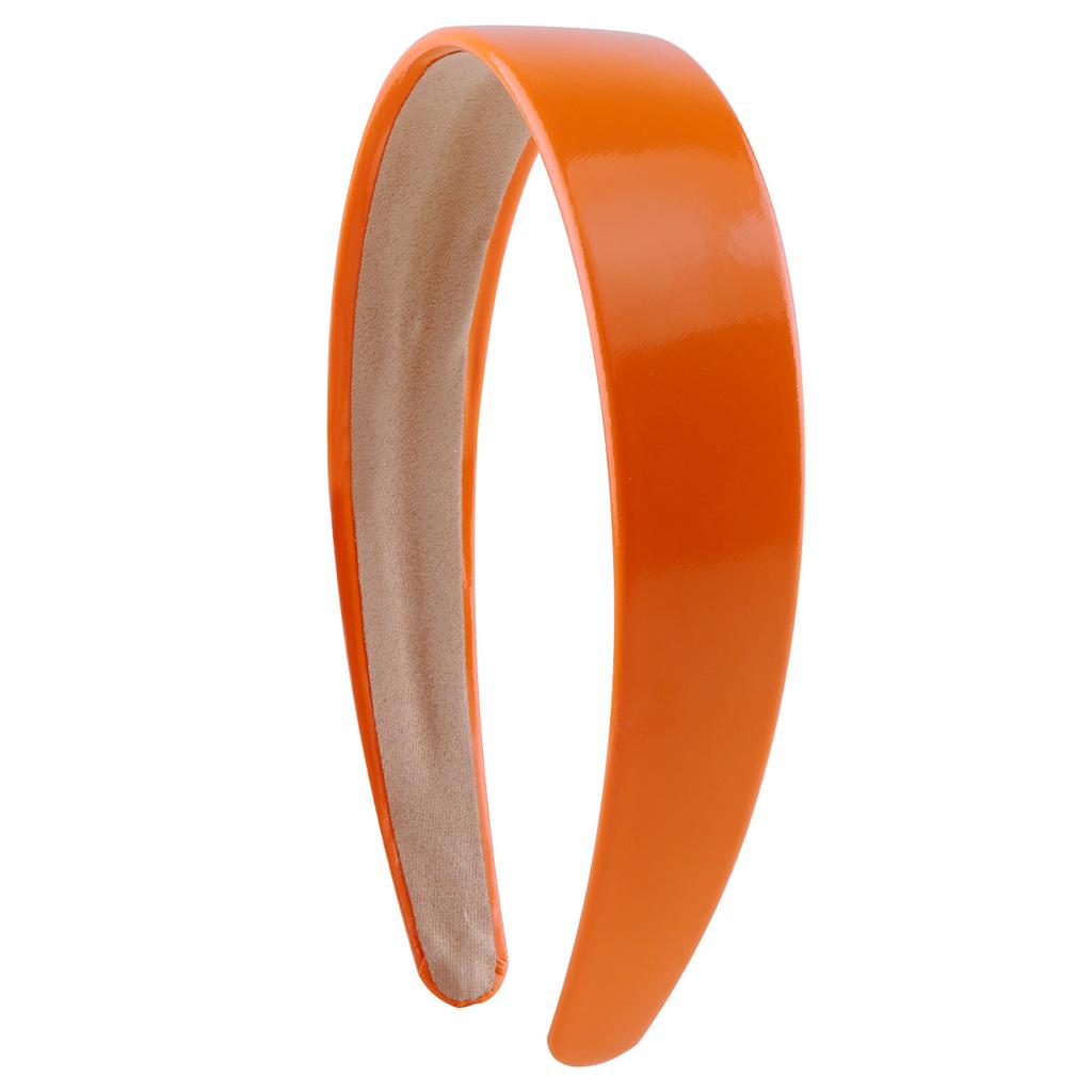 Women's PU Leather Headband 3cm Wide Non-Slip Fashion Hair Accessories for Kids and Girls Children Party Headwear Hairbands