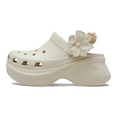 Zuecos Vintage Bouquet para Mujer Beige 214482-2MC
