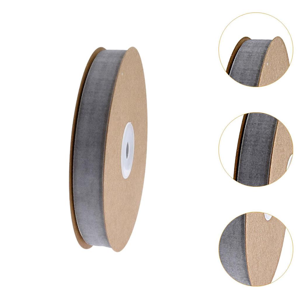 Velvet Ribbon Multipurpose Single Face Decorative Ribbon for Birthday Craft Projects Anniversary Gift Wrapping Bridal Bouquet
