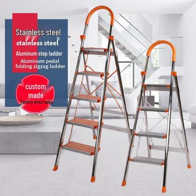 Multifunctional Foldable Non-Slip Aluminum Ladder for Outdoor Stairwells