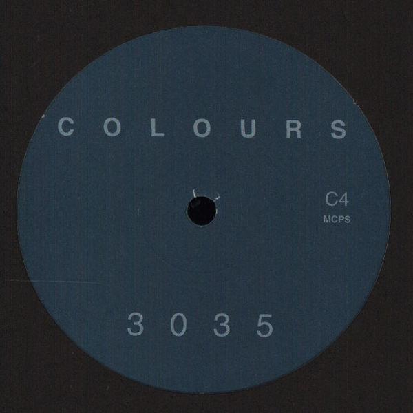 

12inch Record COLOURS - 3035 C04 Colours 1998 UK Dance & Electronica Used