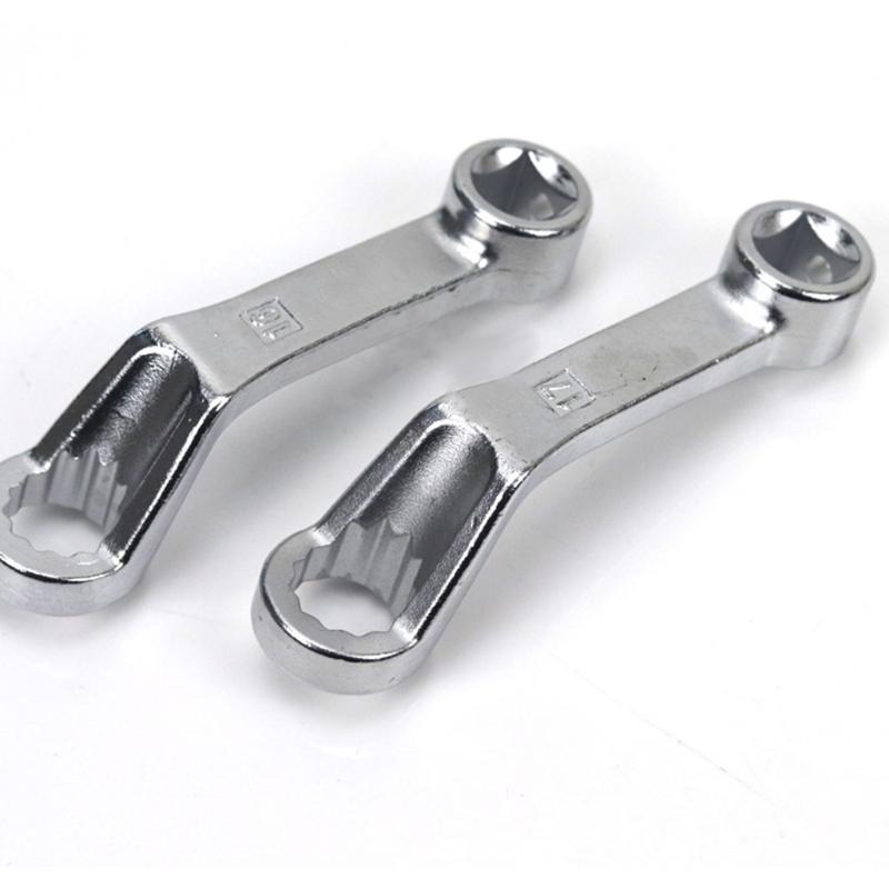 Clé de montage moteur fiable 16mm/17mm Clé à écrou de vis moteur Clé de fixation Outil Parfait pour un usage domestique et professionnel