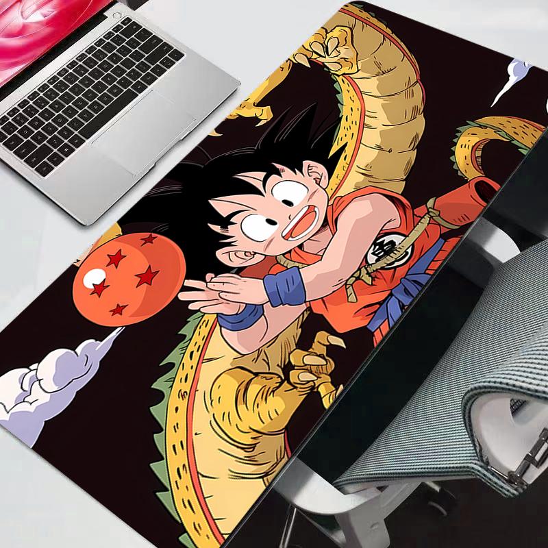Big Mouse Pads Mouse Pad Dragon Ball DBZ Anime Gabinete Gamer Computer New Desk Mat Keyboard Gaming Accessories Mousepad