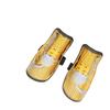 2Pcs Football Shin Guard Adjustable Electroplated Plastic Sports Lower Leg Guard for Adult Children