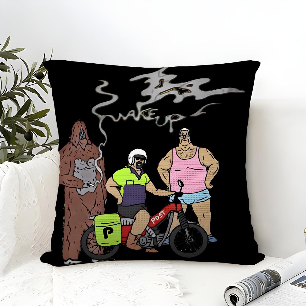 Web Series Cartoon T-The Big Lez Show 2 Pillow Case Linen Pillow Case Sofa Home Decor Cushion Cover Cushion Cove