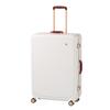 Suitcase Large Large Capacity L Size 5 Nights 6 Days 6 Nights 7 Days 78L Caster Stopper Twin Wheel Casters Carry Case Carry Bag Metronome Birch White