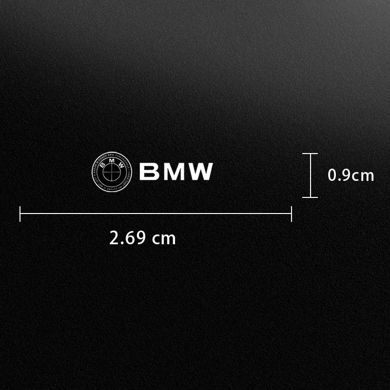 Nové 2025 Pro BMW M X3 X5 X6 Samolepka do interiéru auta Dekály středové konzole Znak Odznak Pro BMW 50. Kith F30 F10 E90 E46 E60