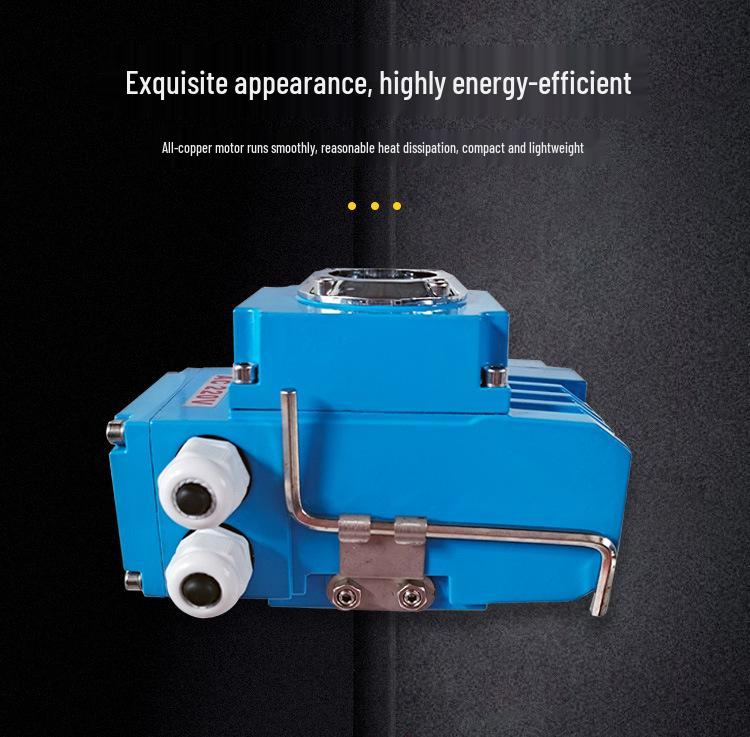 XIEF Compact 220V Electric Actuator Switch for Ball, Butterfly, and Air Valves