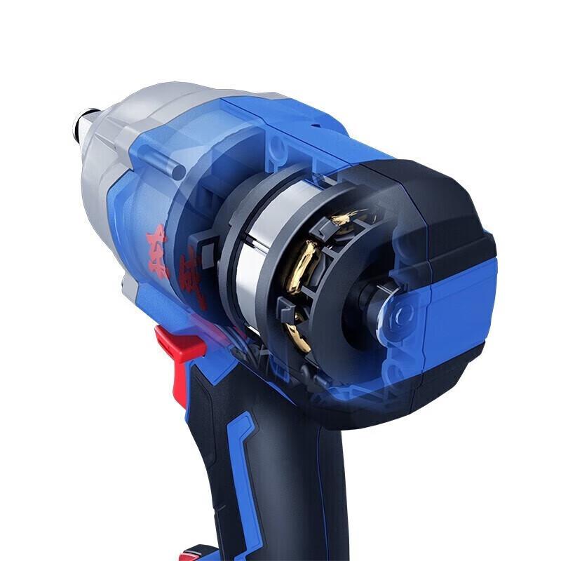 Dongcheng 20V sladdlös borstlös slagskruvmejsel CN-kontakt (adapter ingår)