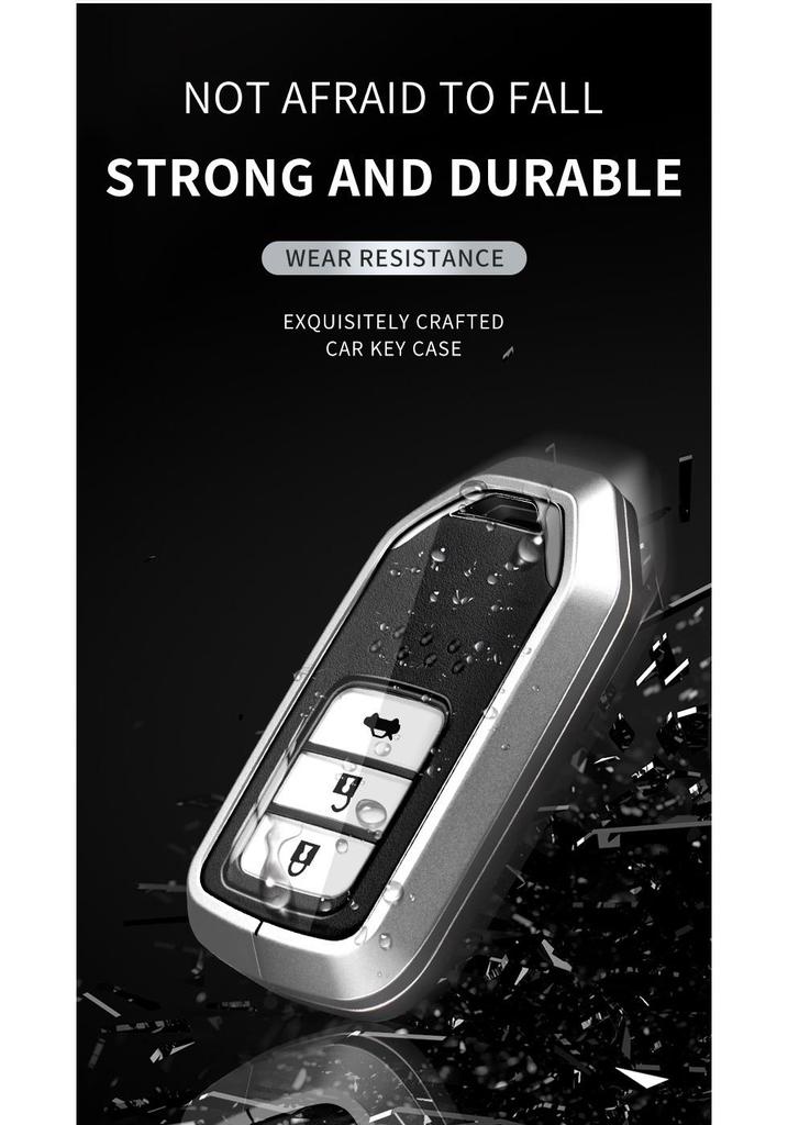 Universal Honda Civic Key Cover for Accord, XRV, Guandao, Haoying, and Xingge - Stylish Car Key Bag with Buckle