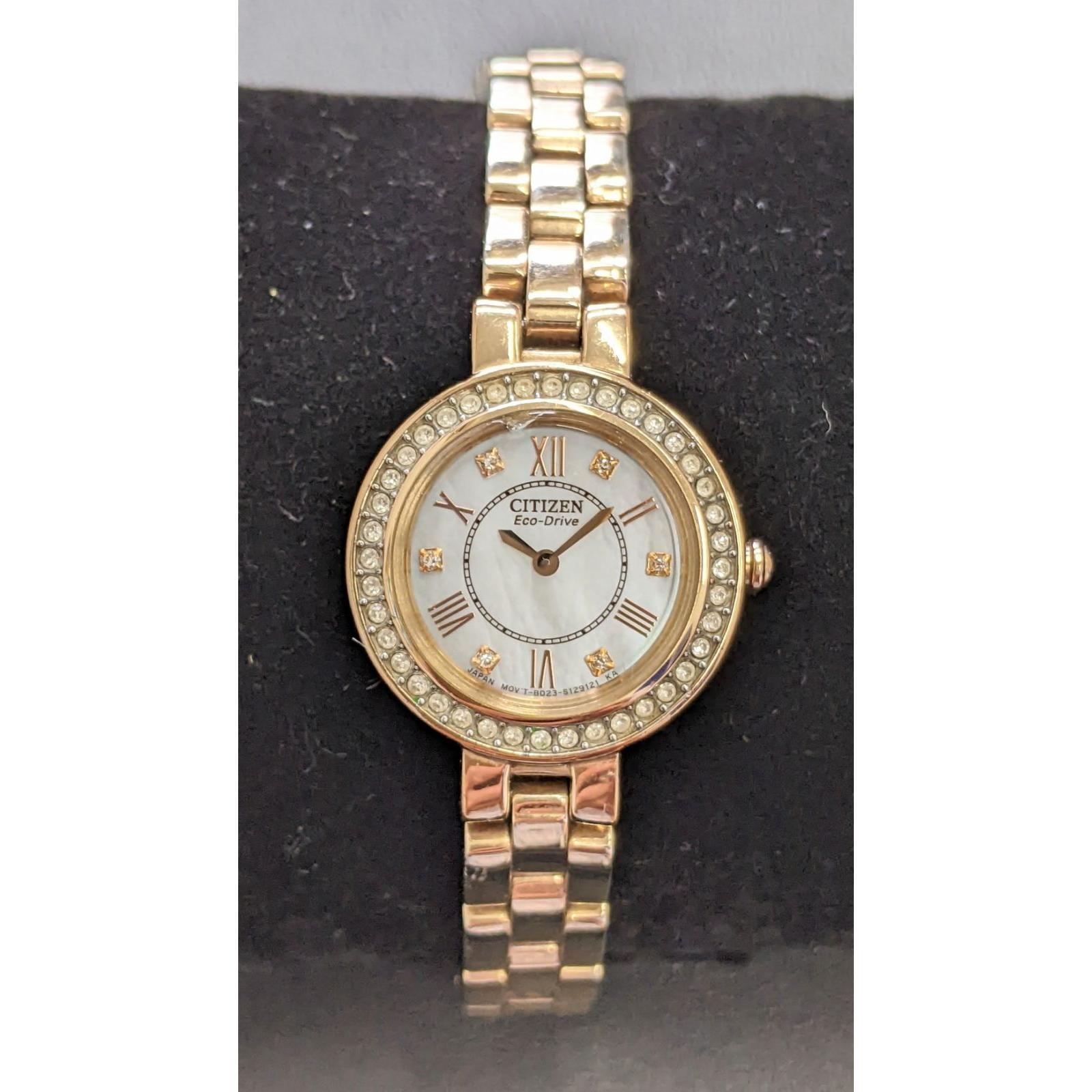 C [Imovable/Junk] CITIZEN Citizen Eco Drive Ladies Watch C-0.1-0.2