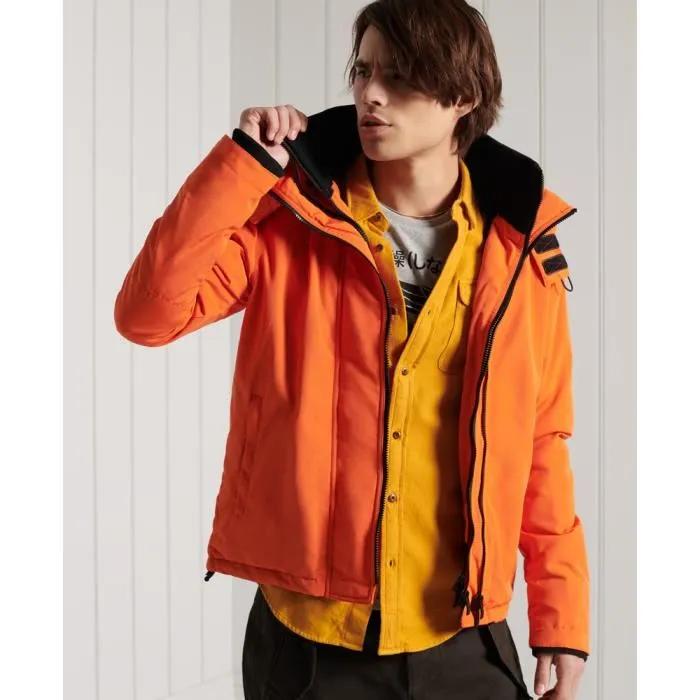 Joom Superdry Herren Orange Ottoman Arctic Windcheater Full Zip Cm