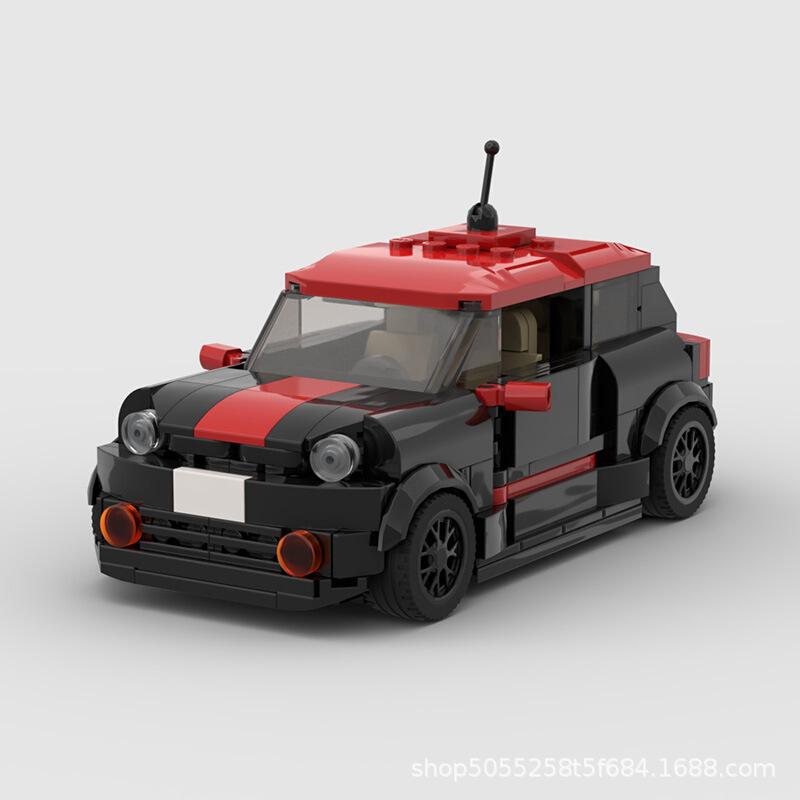 Compatible With Building Blocks MOC-112755 Mini Car 2014 Children's Model Plug-in Toy Gift