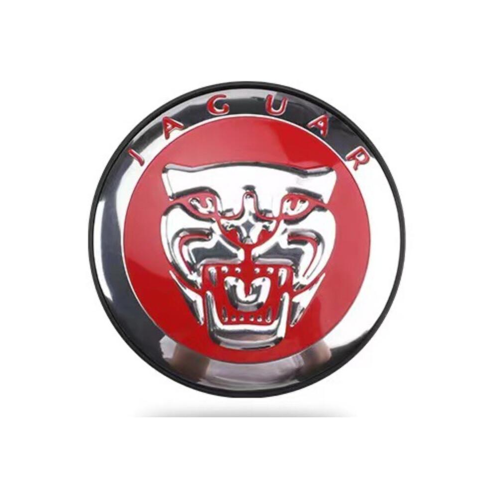 Jaguar Wheel Center Caps Emblem Badge Center Hub Cap Set 59mm