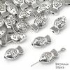 10-50 stk Legering Hjerte Butterfly Anheng Charms Shell Leaves Perler For DIY Armbånd Å gjøre smykker Funn