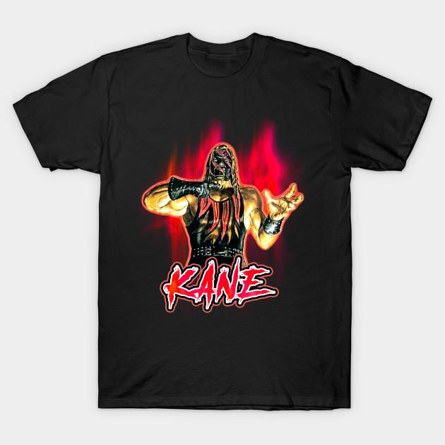 Men Black Print T-shirt Kane No-Cut Transfer Paper Print Cotton Tshirt XL чёрный