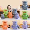 Hippopotamus Plush Toy Cute Cartoon Stuffed Doll Home Decor Birthday Present