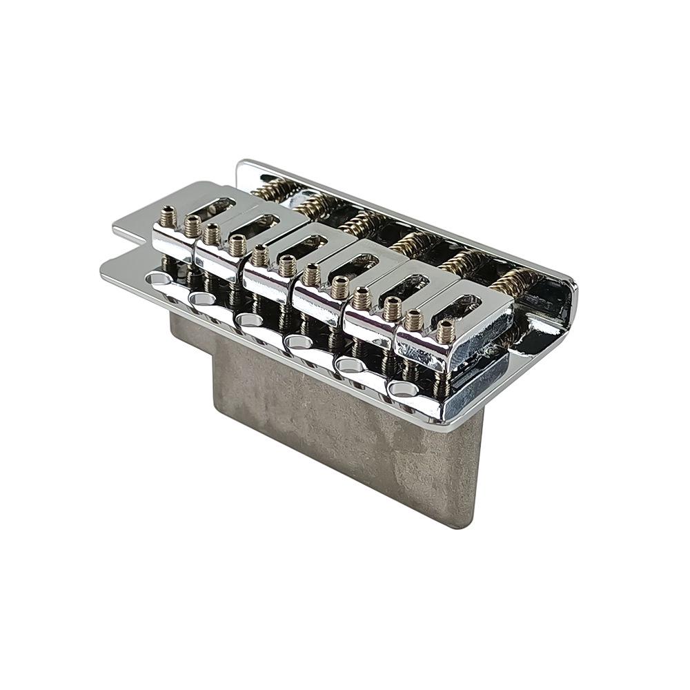 Fender ST Single Tremolo Bridge, Six-String Through-Body Vibrato System, Electric Guitar Accessory - Silver, Black, Gold.