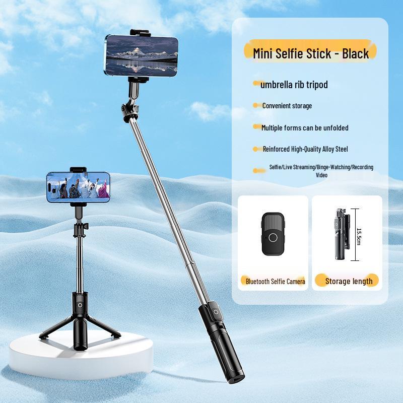 

2025 Universal Mini Selfie Stick with 360° Rotation for Portable Travel Photography