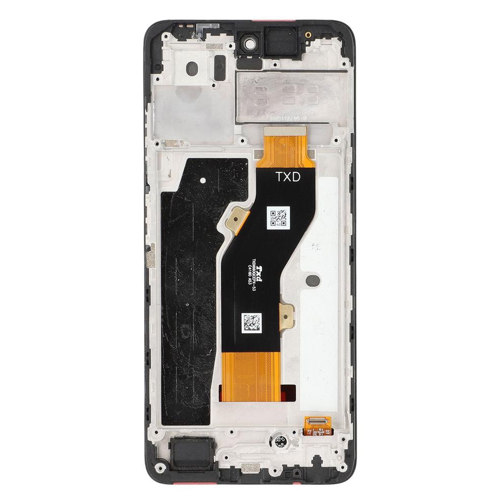 Für TECNO Spark 20 KJ5 Klasse C LCD-Bildschirm und Digitizer-Baugruppe+Rahmen (Ohne Logo)