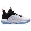 New LiNing Mid-Top Basketball Shoes Men's Black White ABPR001-2